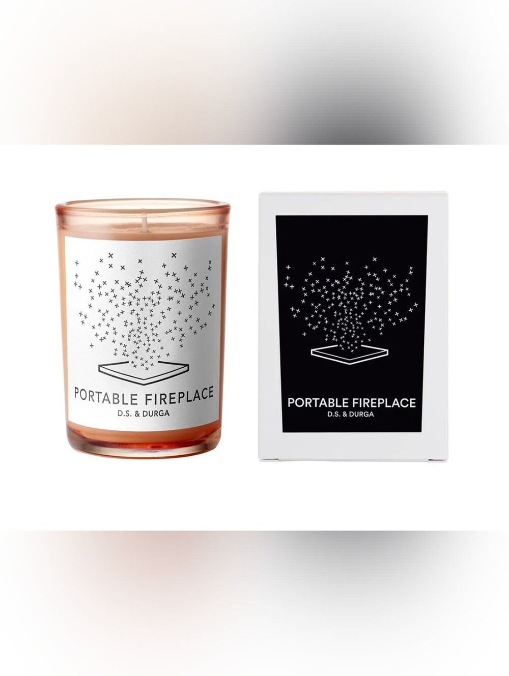 D.S. & Durga Portable Fireplace Candle 7oz.